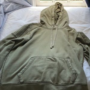 Comfortable green hoodie